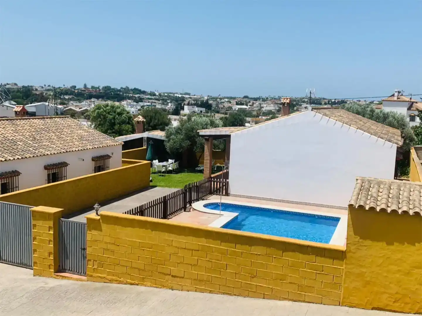 Piscina de Casa o xalet de lloguer en Conil de la Frontera amb Piscina