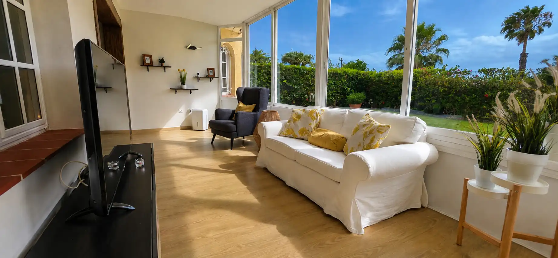 Wohnzimmer von Wohnungen zum Verkauf in Santa Úrsula mit Privatgarten, Terrasse und Abstellraum