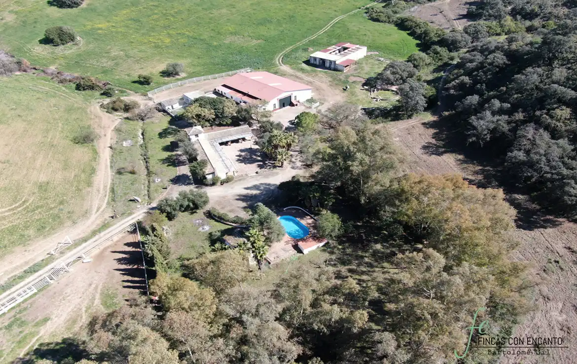 Garten von Country house zum Verkauf in Marchena mit Privatgarten, Terrasse und Schwimmbad