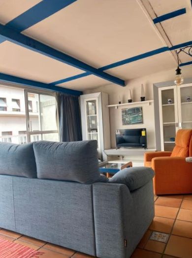 Living room of Attic for sale in Oviedo   with Terrace and Furnished
