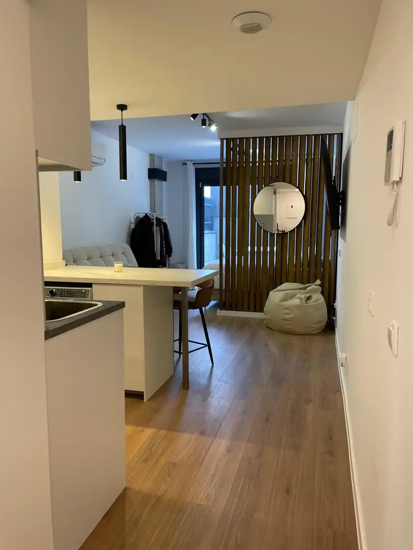 Living room of Lofts for rent in San Sebastián de los Reyes  with Air Conditioner, Heating and Private garden