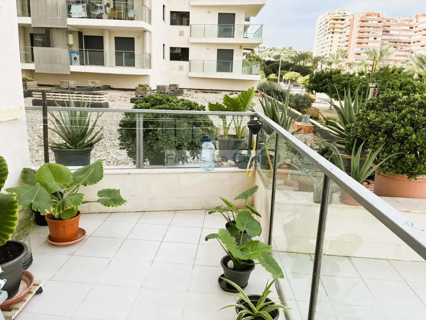 Terrasse von Wohnungen zum Verkauf in Villajoyosa / La Vila Joiosa mit Klimaanlage, Heizung und Terrasse