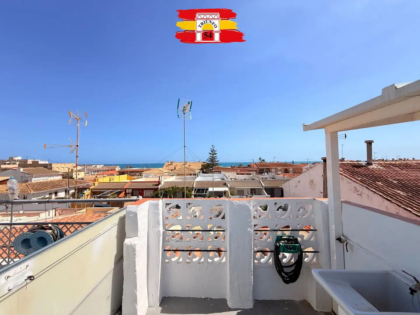 Terraza de Casa o chalet en venta en Pilar de la Horadada con Amueblado
