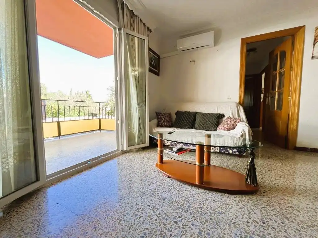 Sala de estar de Piso en venta en Málaga con Aire acondicionado, Terraza y Trastero