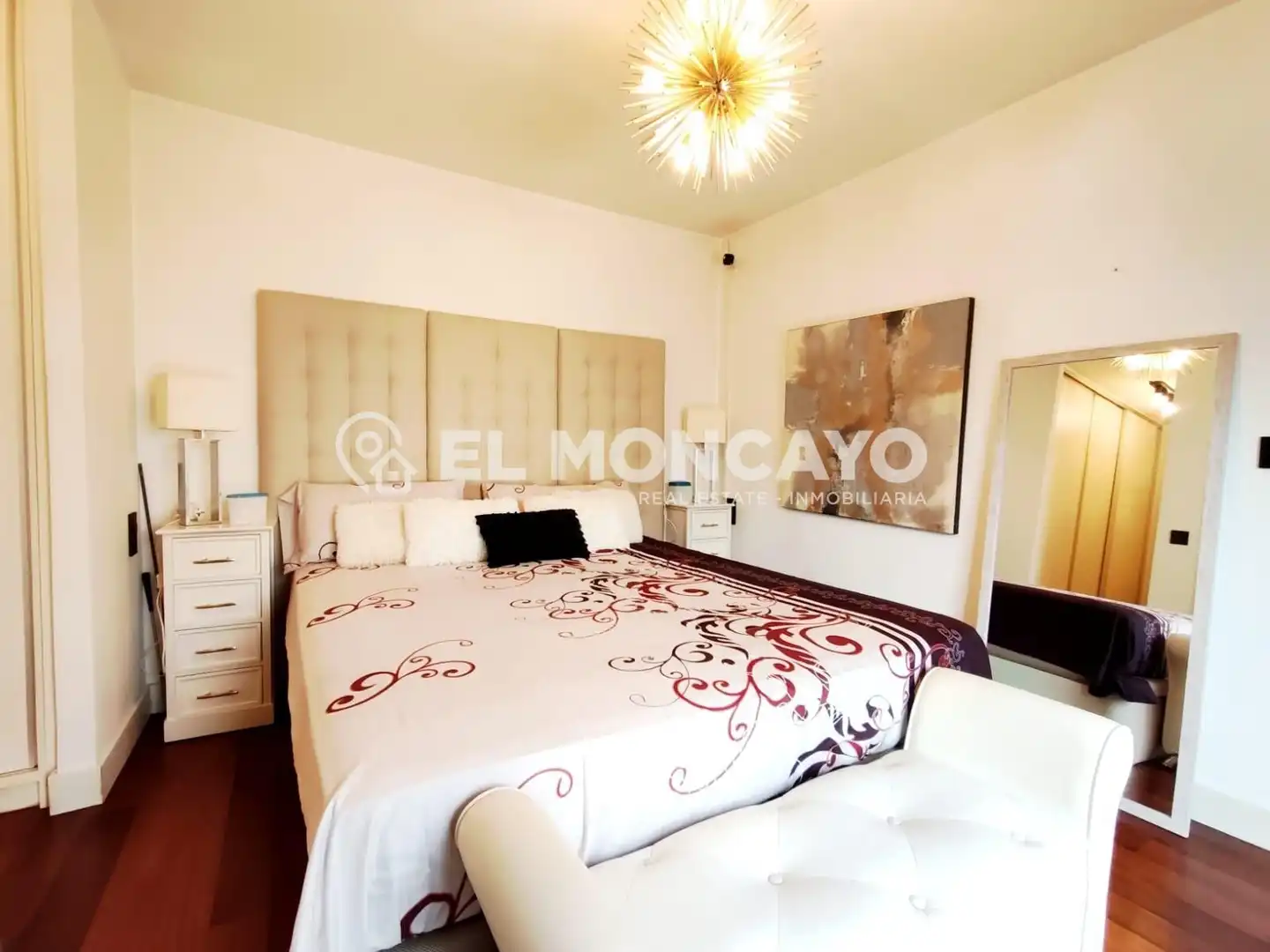 Bedroom of Detached homes for rent in Daya Vieja  with Air Conditioner, Parquet flooring and Terrace