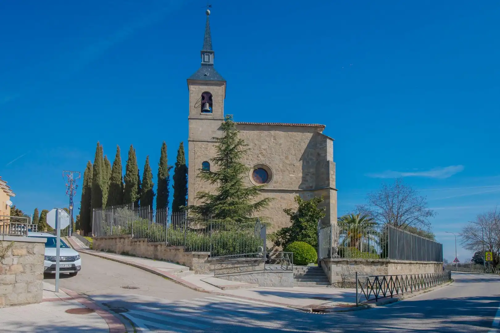 Vista exterior de Casa o xalet en venda en Navalagamella amb Traster i Alarma