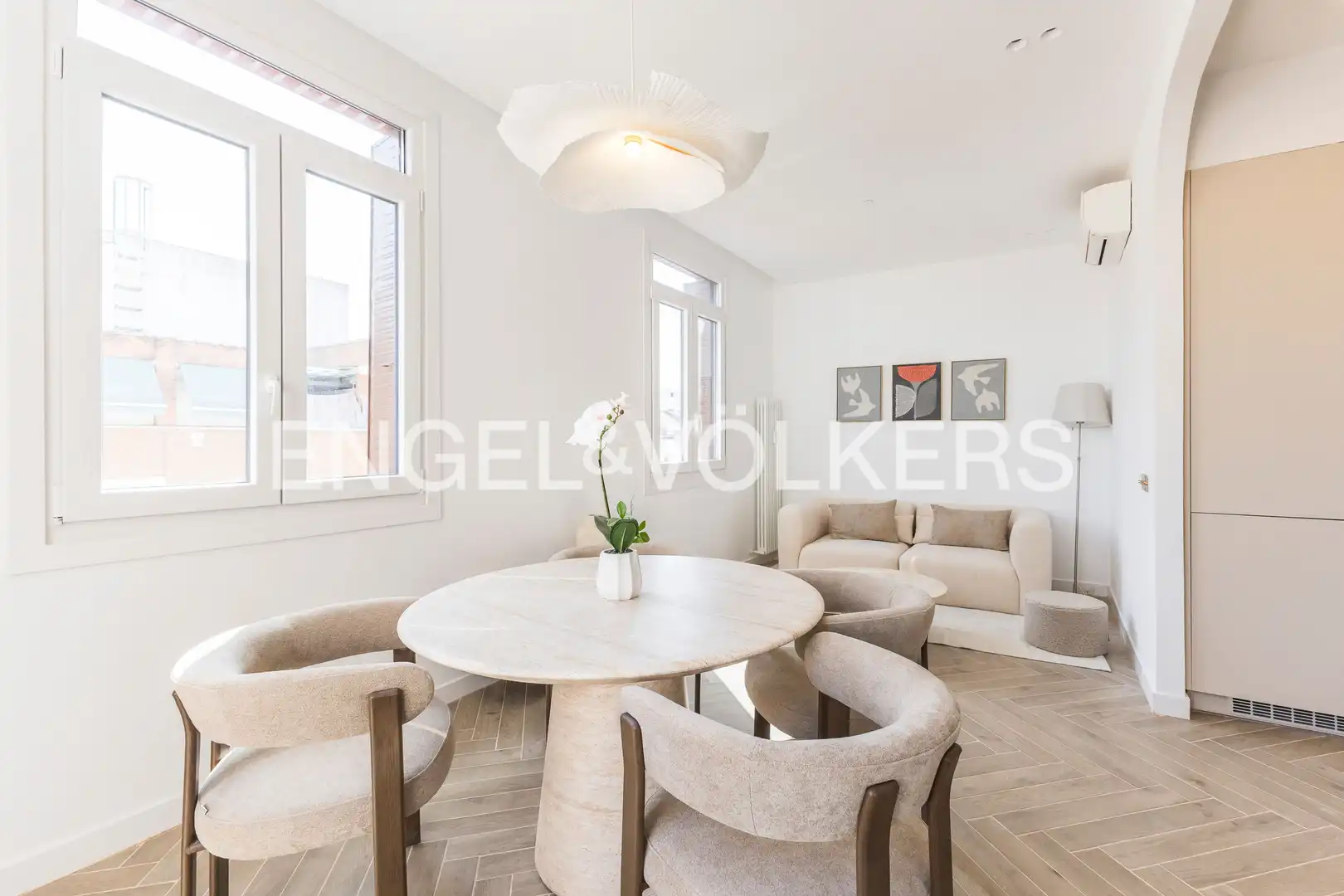 Sala de estar de Ático en venta en Madrid con Aire acondicionado, Calefacción y Terraza