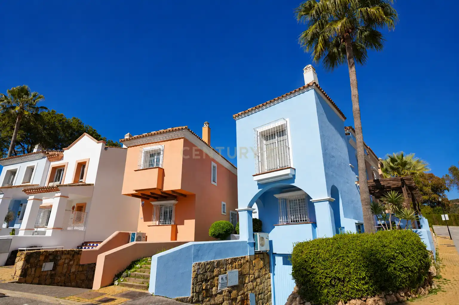 Exterior view of Houses for sale in Marbella  with Air Conditioner, Private garden and Oven