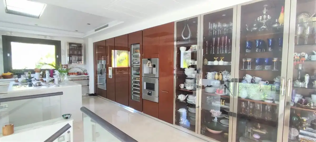 Cocina de Casa o chalet en venta en Benahavís con Aire acondicionado, Jardín privado y Terraza