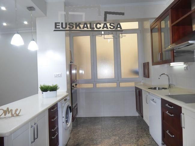 Kitchen of Flat for sale in Bilbao   with Heating, Terrace and Storage room
