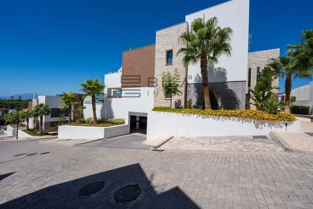 Exterior view of Duplexes for sale in Marbella  with Air Conditioner, Terrace and Storage room