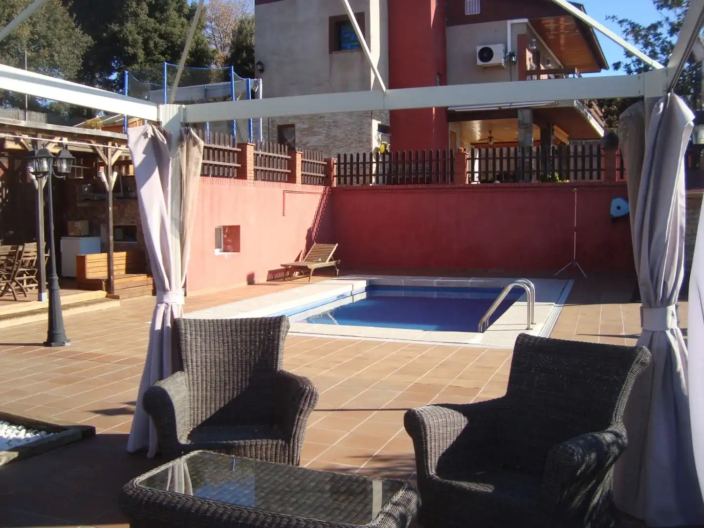 Swimming pool of Houses for sale in Sant Pere de Vilamajor  with Air Conditioner, Heating and Swimming Pool