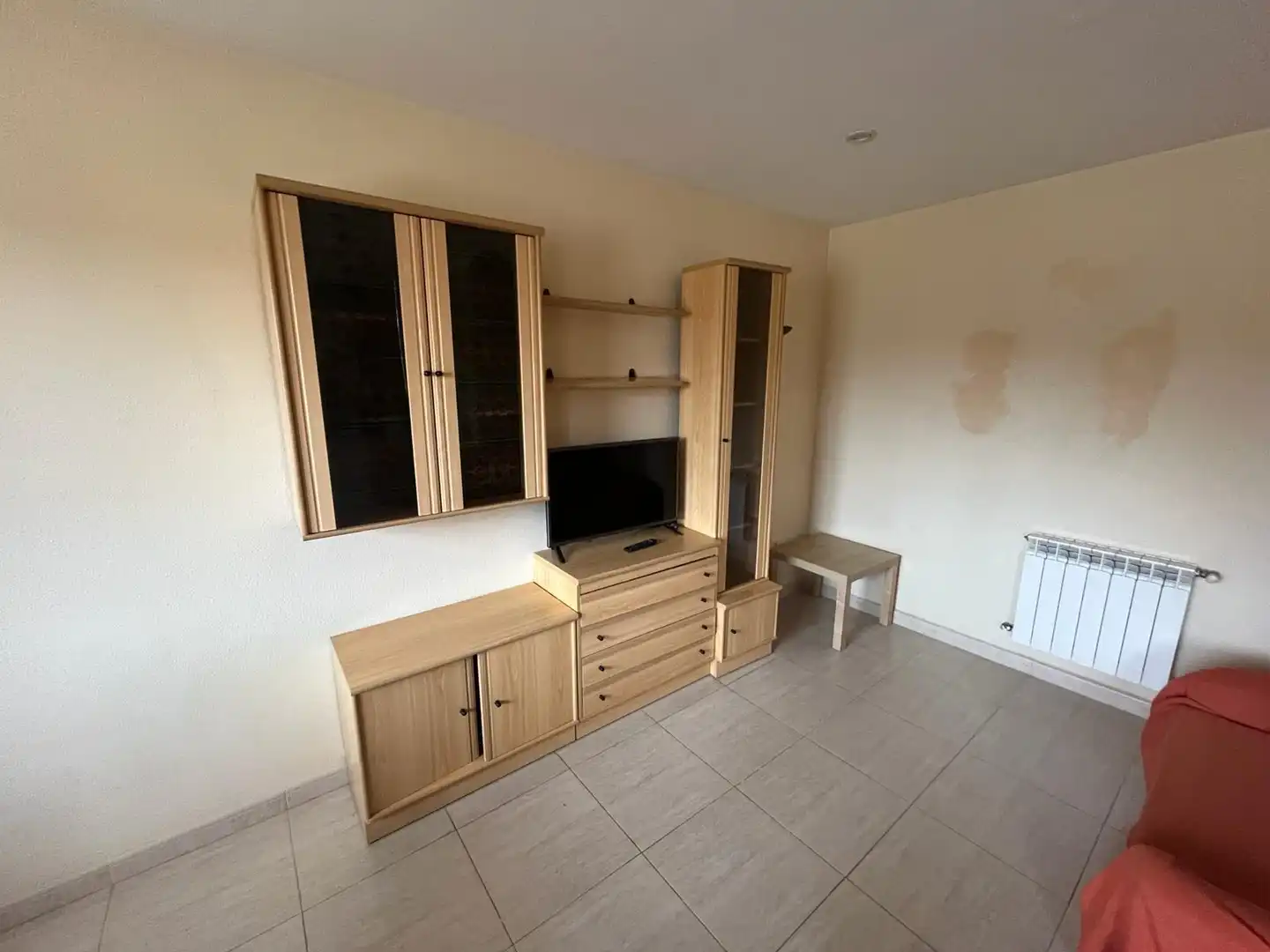 Sala de estar de Piso en venta en Almansa con Calefacción, Amueblado y Balcón