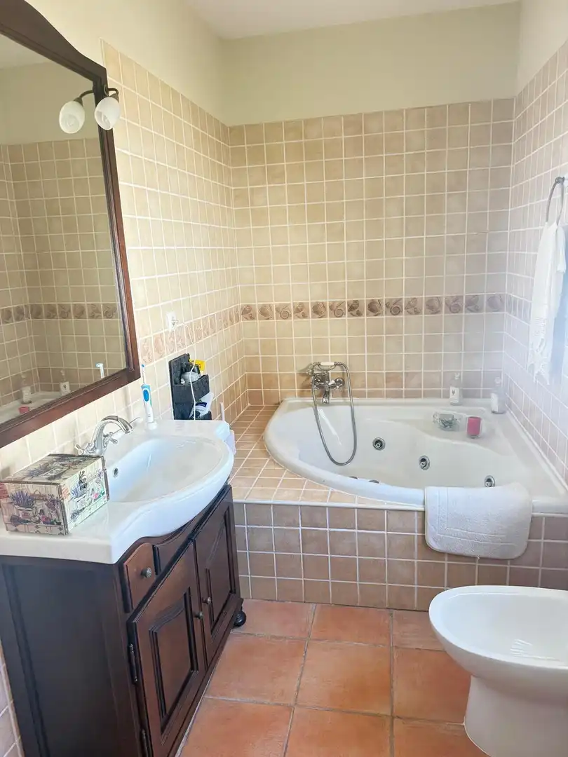 Bathroom of Houses for sale in Chiclana de la Frontera  with Air Conditioner, Private garden and Terrace