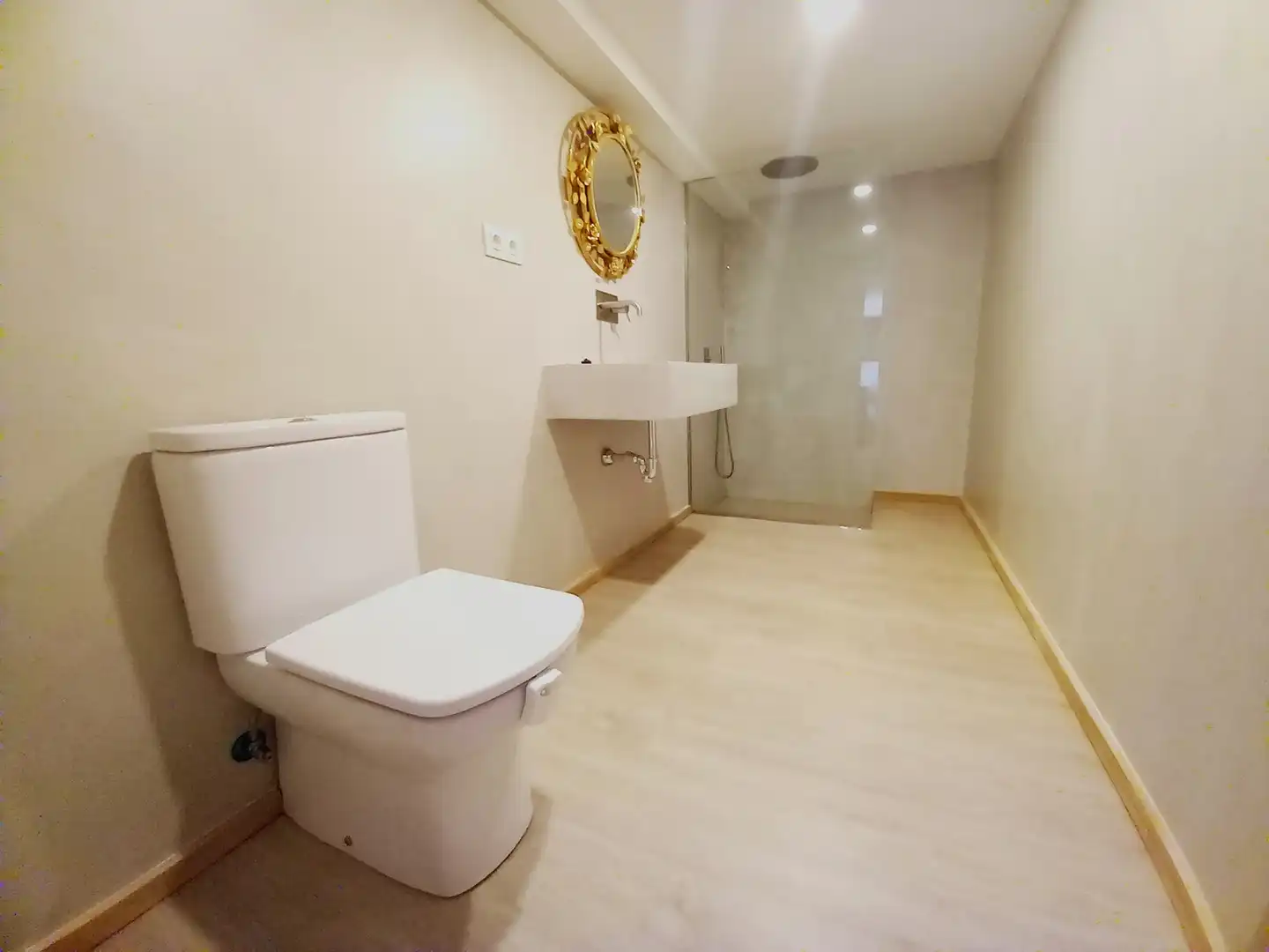 Badezimmer von Haus oder Chalet zum Verkauf in El Castell de Guadalest mit Klimaanlage, Privatgarten und Terrasse