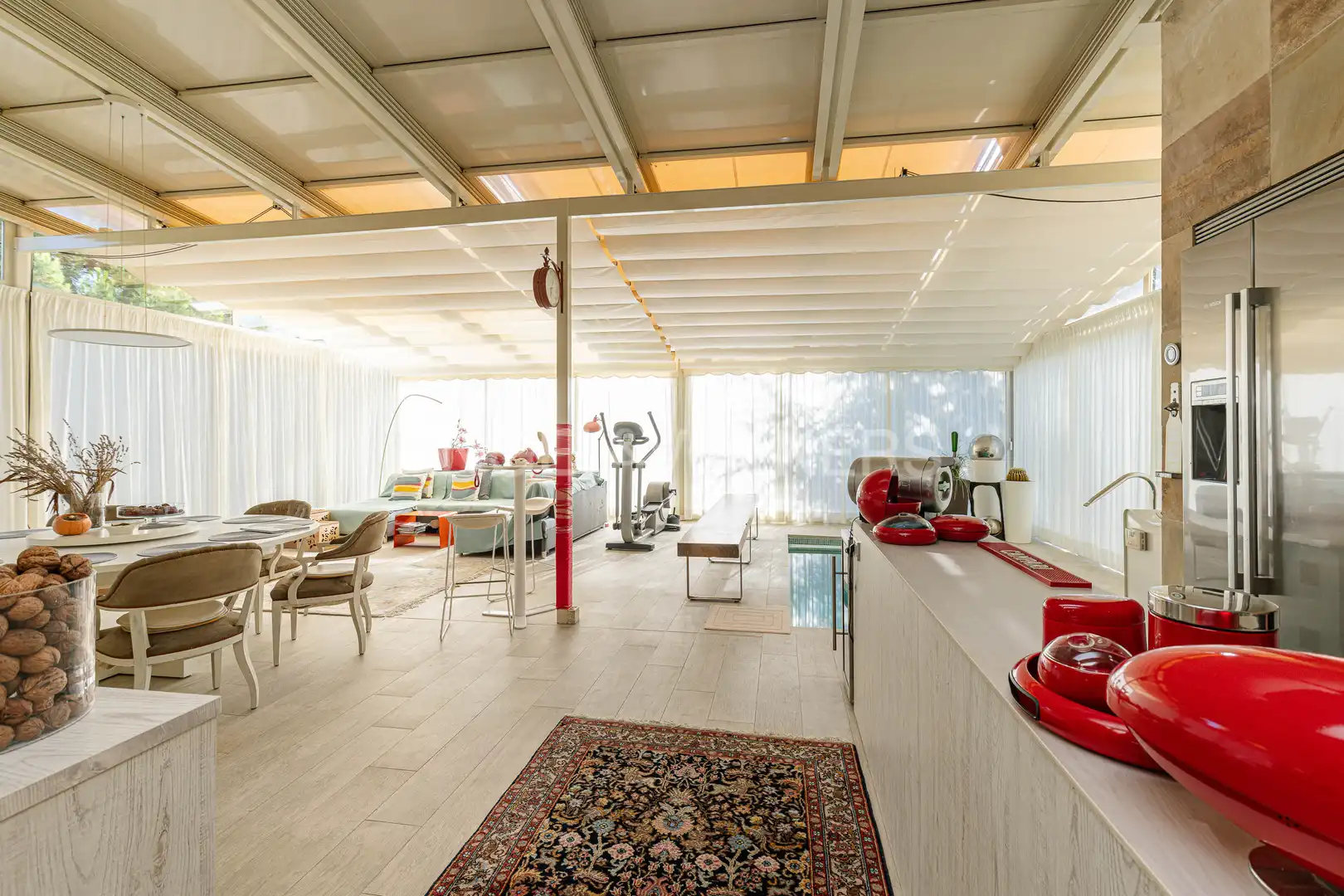 Sala d'estar de Casa o xalet en venda en Galapagar amb Aire condicionat, Calefacció i Jardí privat