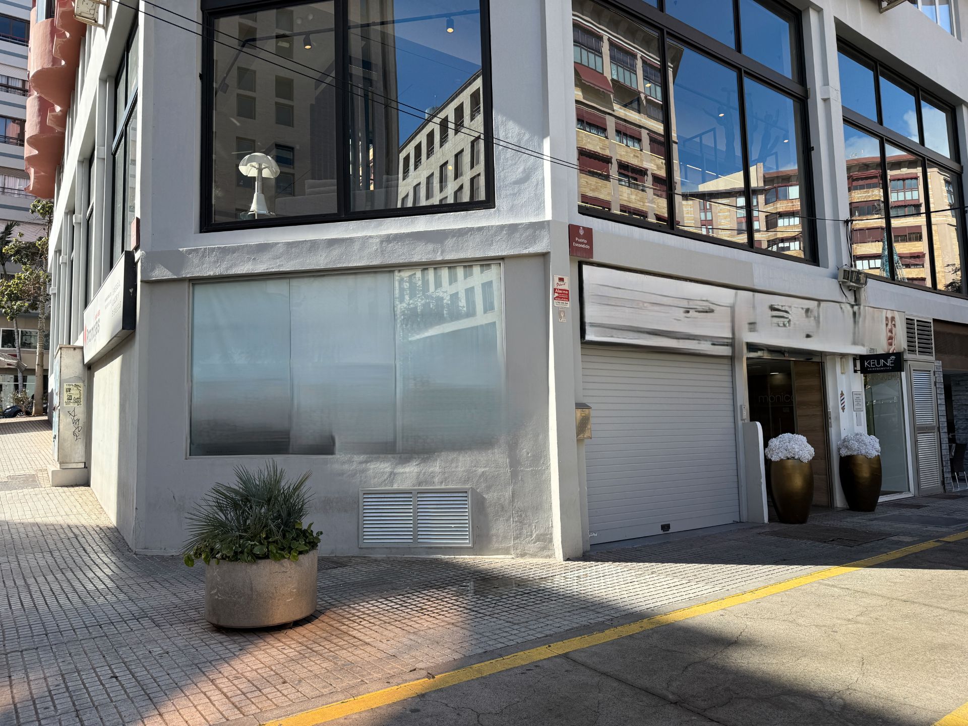 Vista exterior de Local de lloguer en  Santa Cruz de Tenerife Capital amb Aire condicionat
