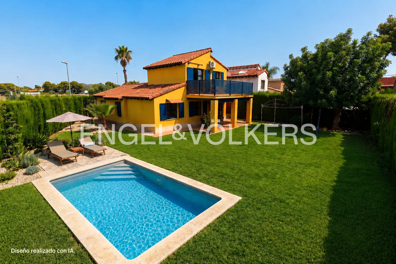 Vista exterior de Casa o xalet en venda en Riba-roja de Túria amb Aire condicionat, Calefacció i Jardí privat