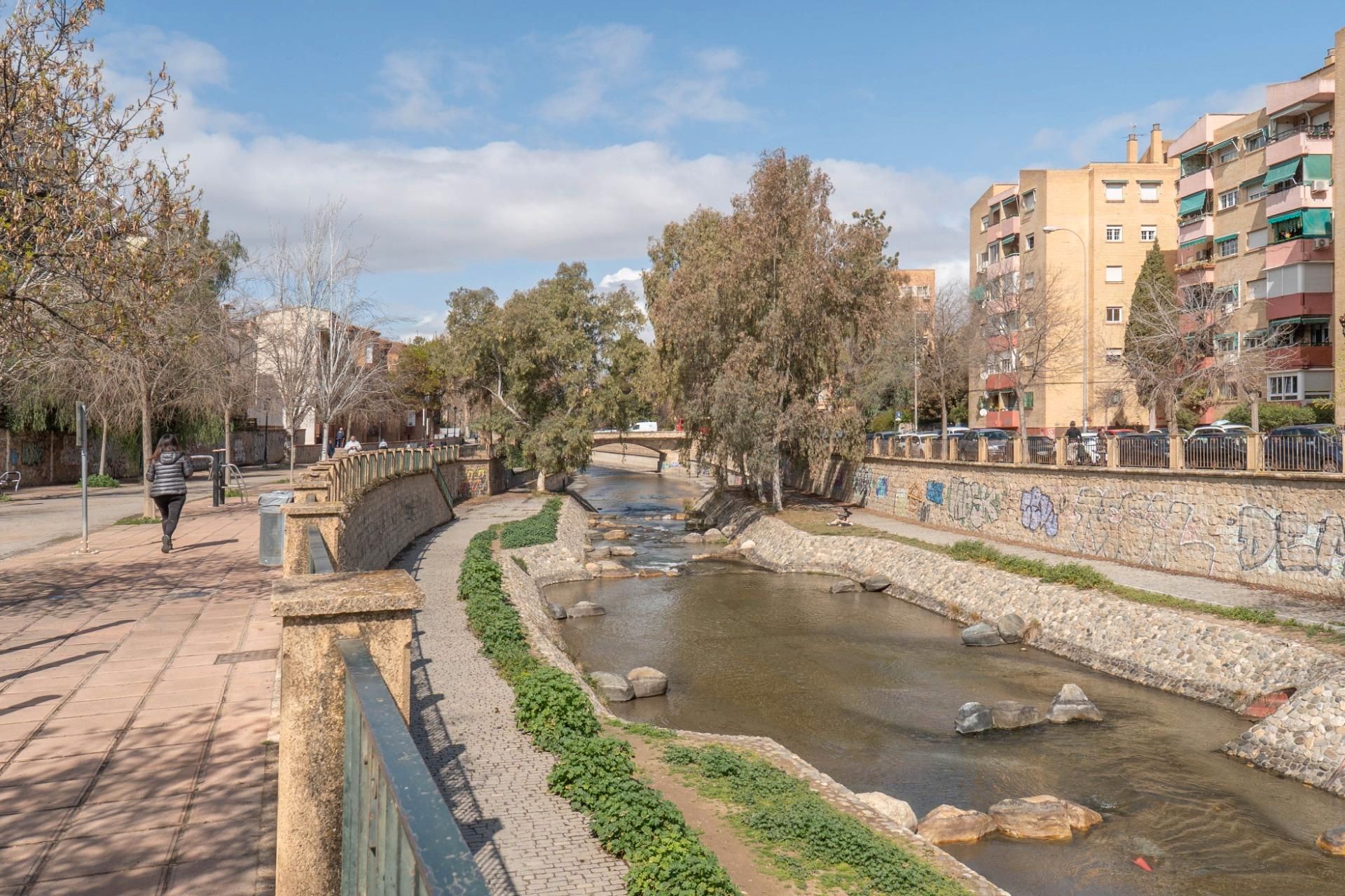Vista exterior de Pis en venda en  Granada Capital amb Terrassa