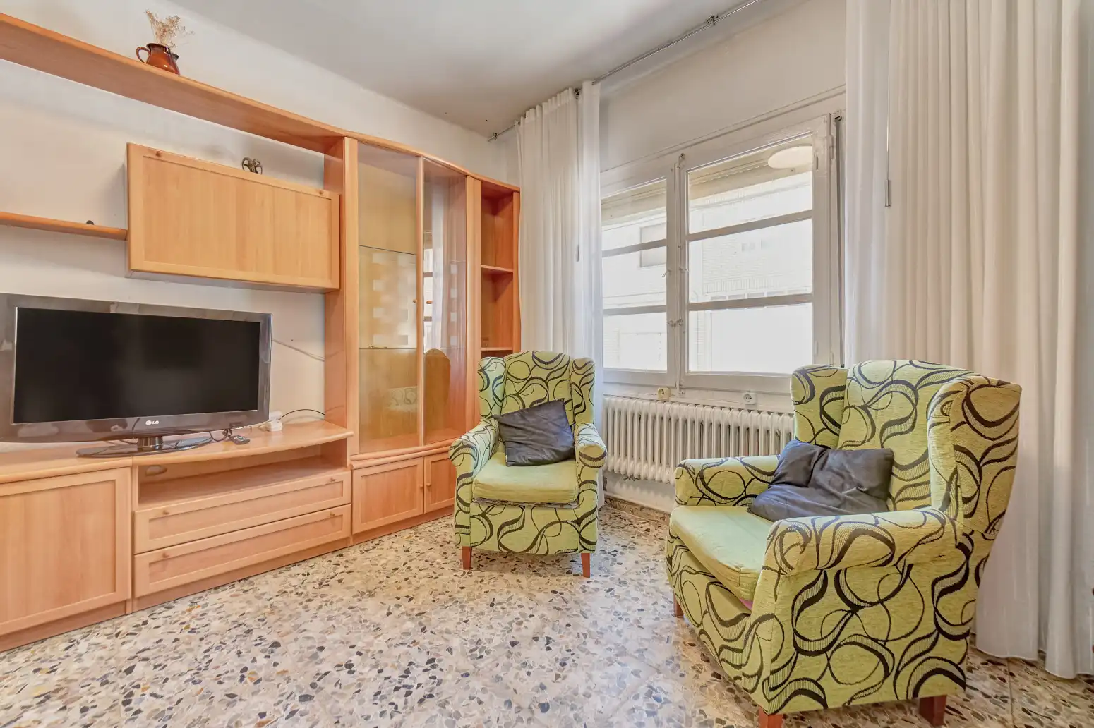 Sala de estar de Casa adosada en venta en Arguedas con Calefacción, Jardín privado y Terraza