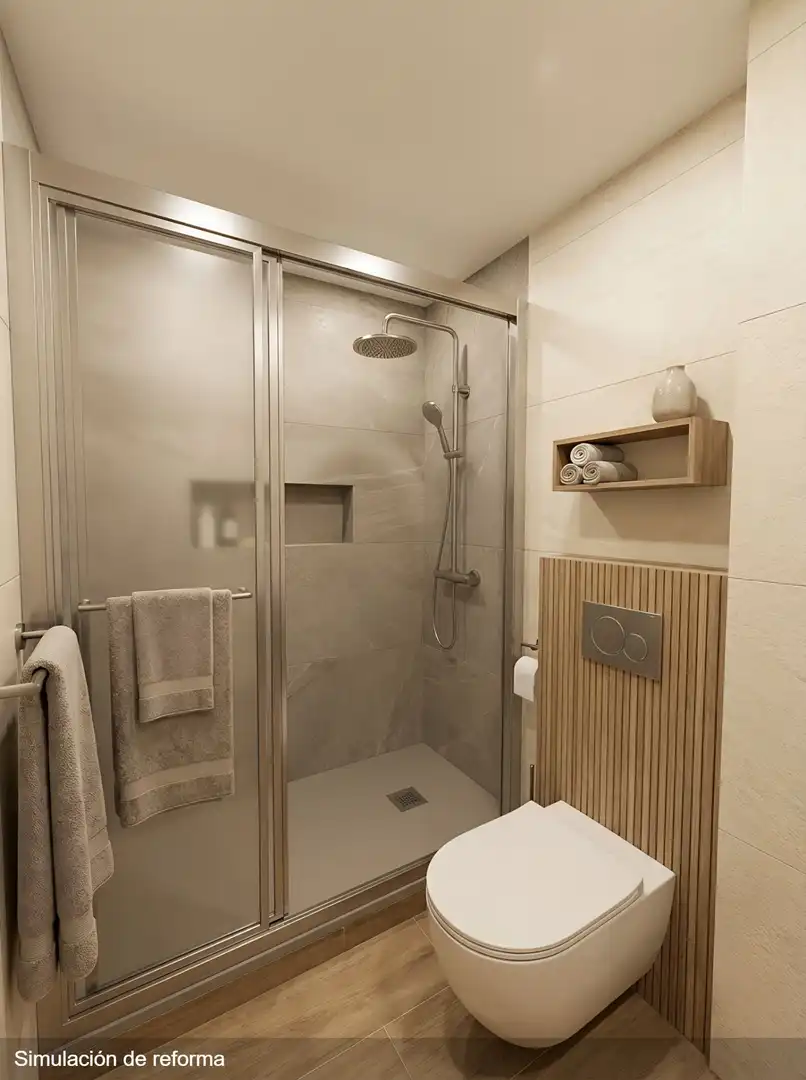 Bathroom of Flat for sale in Zaragoza  with Heating and Terrace