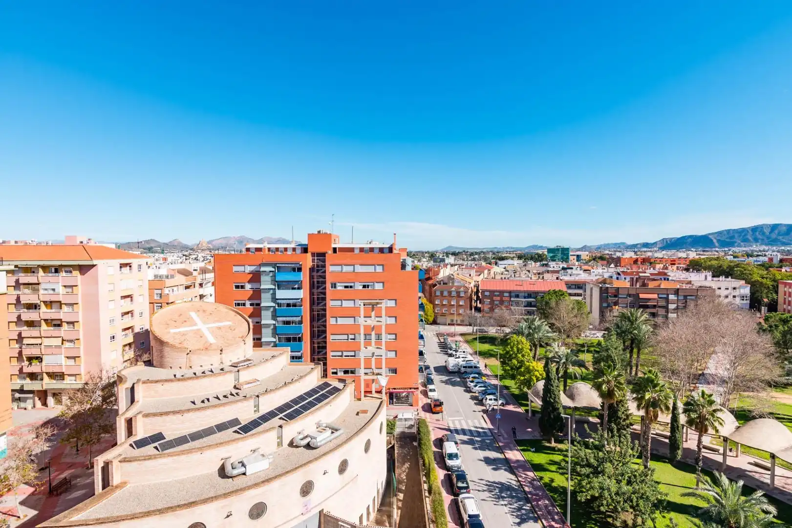 Exterior view of Flat for sale in  Murcia Capital  with Air Conditioner, Storage room and Balcony