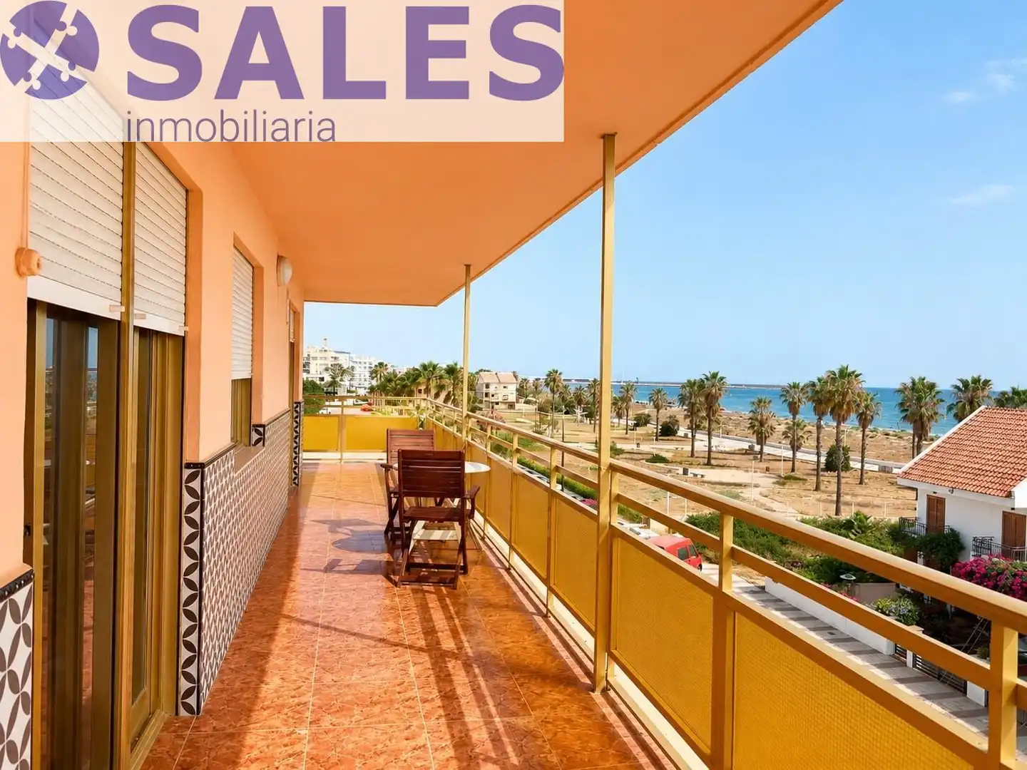 Exterior view of Apartments for sale in Daimús  with Air Conditioner, Terrace and Furnished
