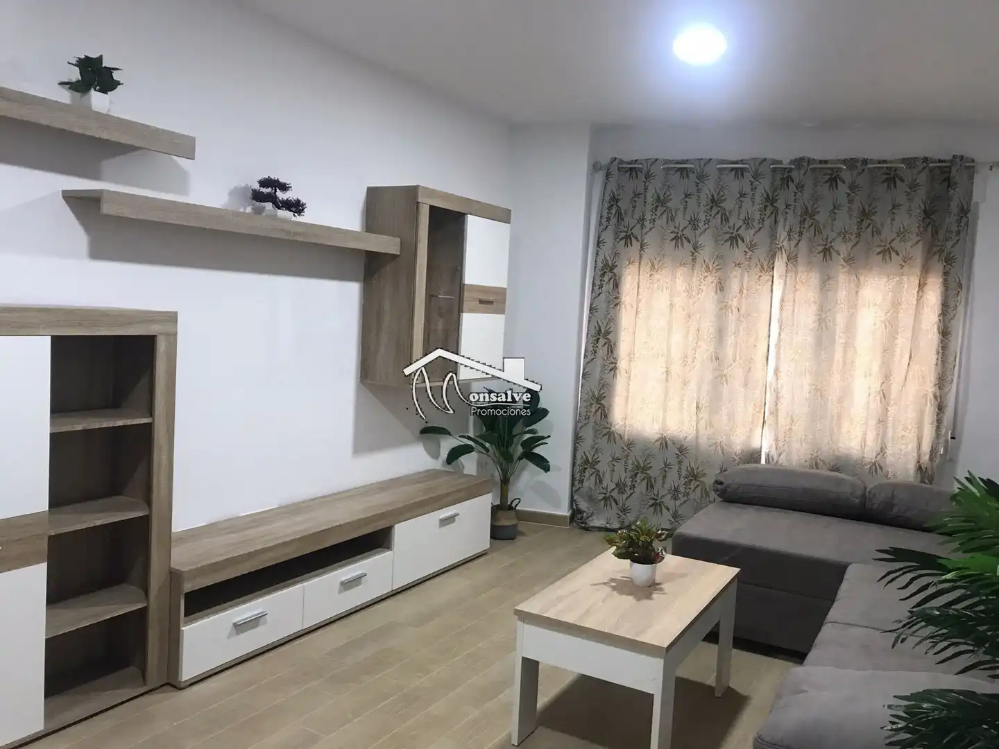 Living room of Flat for rent in Yeles  with Air Conditioner, Heating and Furnished