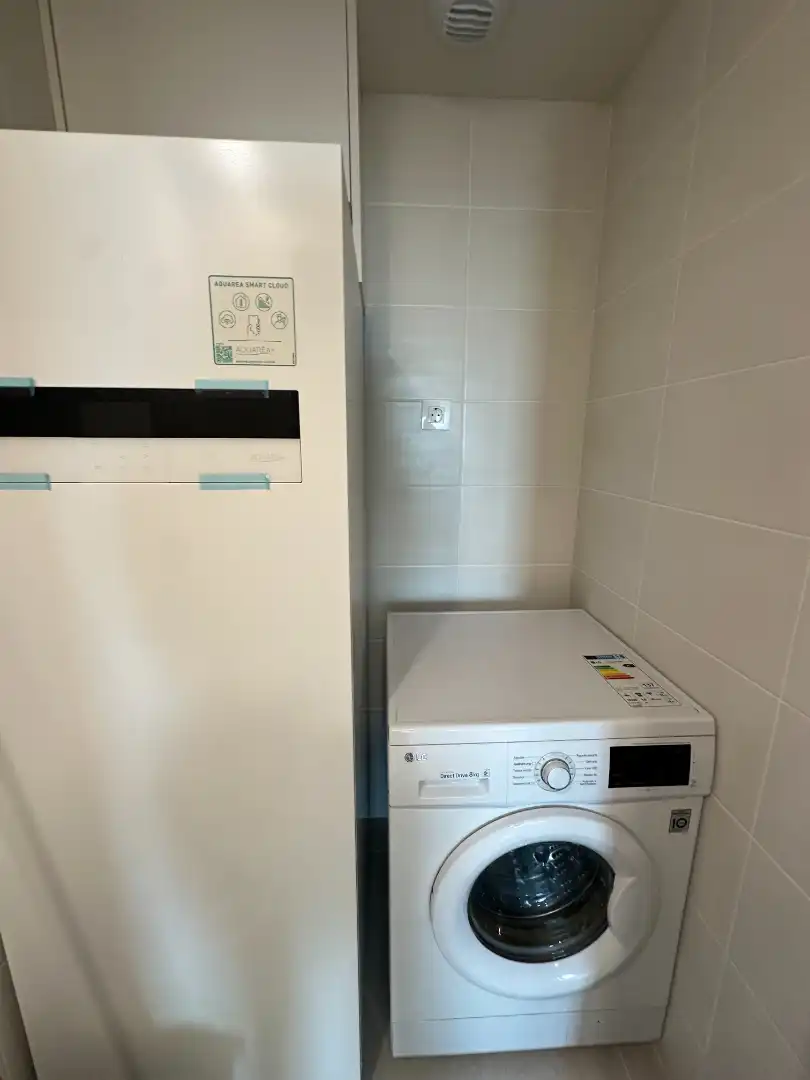 Cocina de Piso de alquiler en Valencia con Aire acondicionado, Calefacción y Jardín privado