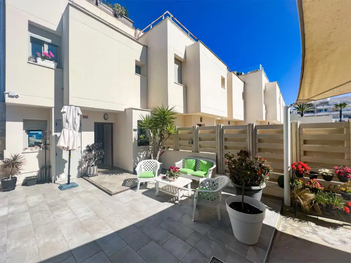 Terrassa de Dúplex en venda en Sant Josep de sa Talaia amb Aire condicionat, Piscina i Balcó