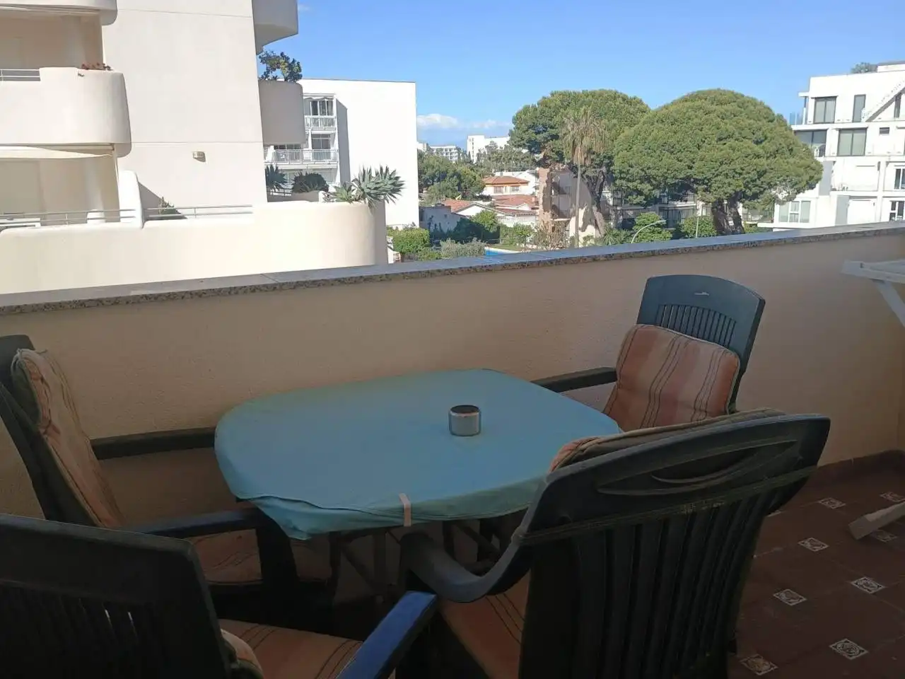 Terrassa de Apartament en venda en Benalmádena amb Terrassa, Moblat i Balcó