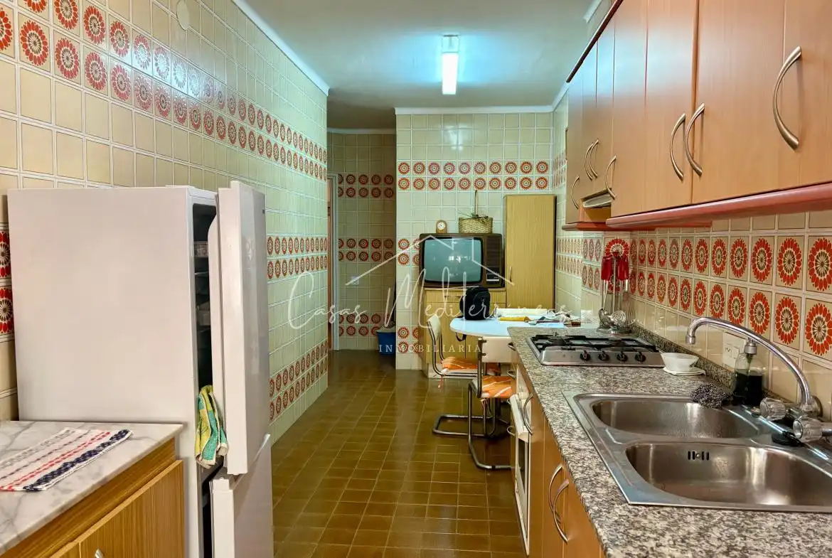 Kitchen of Flat for sale in Amposta  with Furnished and Alarm