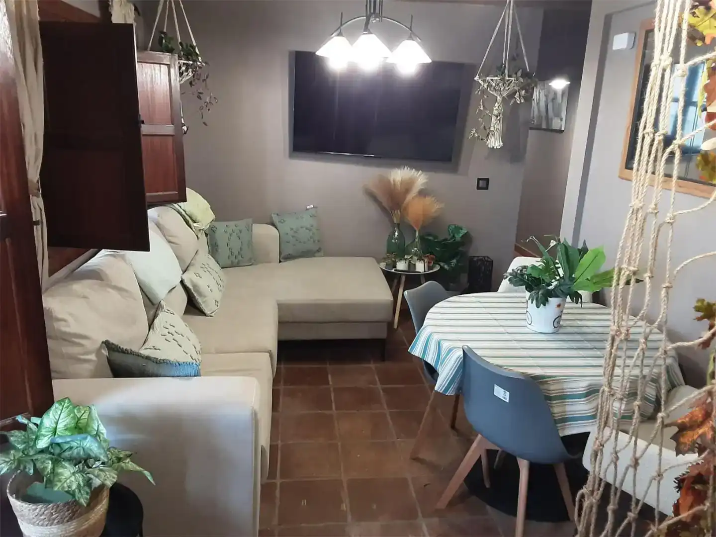 Sala de estar de Piso en venta en La Garganta , Cáceres
