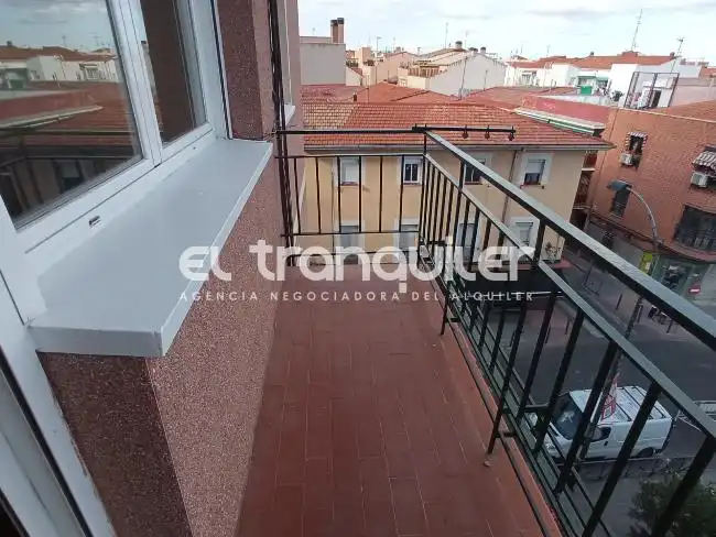 Terrasse von Wohnung zur Miete in Getafe mit Möbliert und Waschmaschine