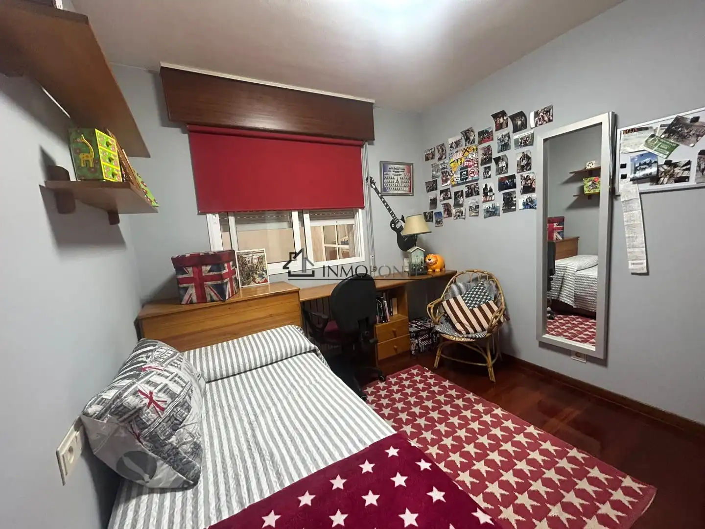 Dormitori de Apartament de lloguer en Poio amb Moblat