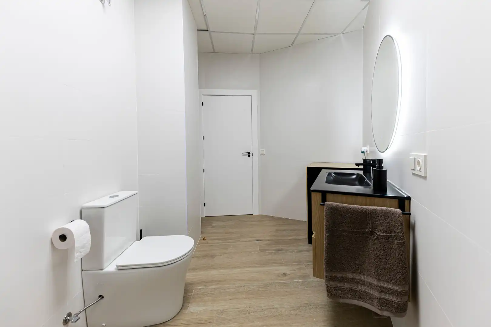 Badezimmer von Haus oder Chalet zur Miete in Águilas mit Klimaanlage, Heizung und Möbliert