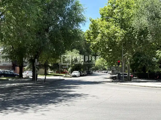 Vista exterior de Piso en venta en Madrid con Calefacción y Jardín privado