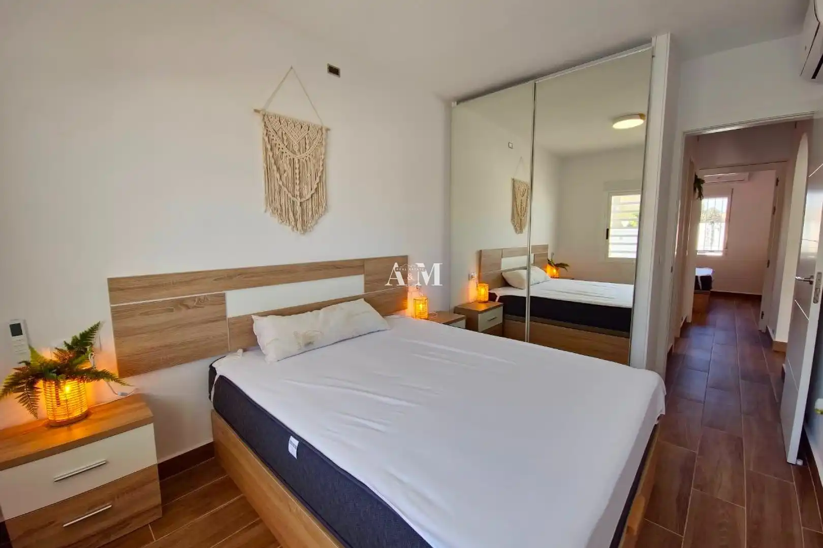 Habitación de Casa adosada de alquiler en Orihuela con Aire acondicionado, Terraza y Piscina