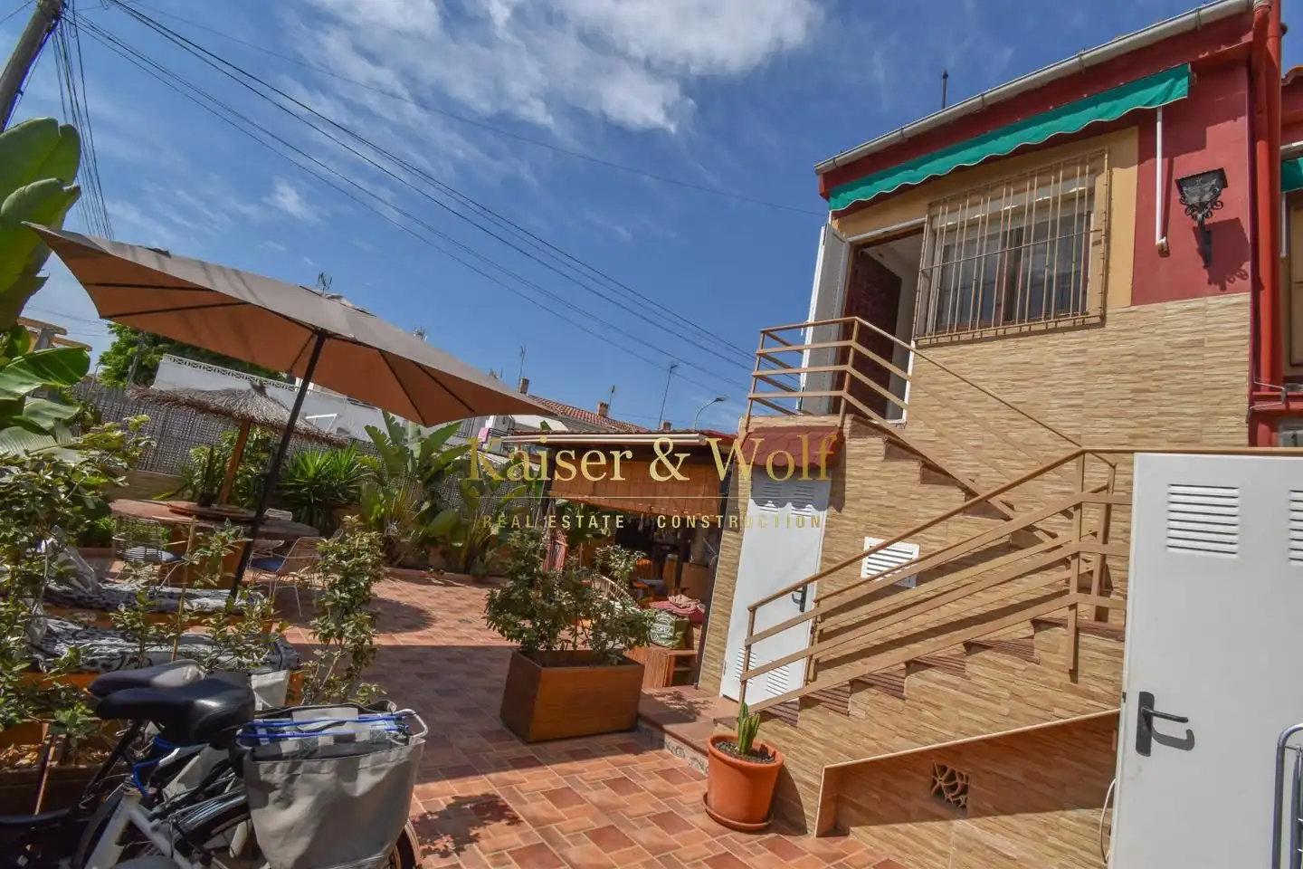 Terraza de Piso en venta en Santa Pola con Aire acondicionado, Jardín privado y Terraza