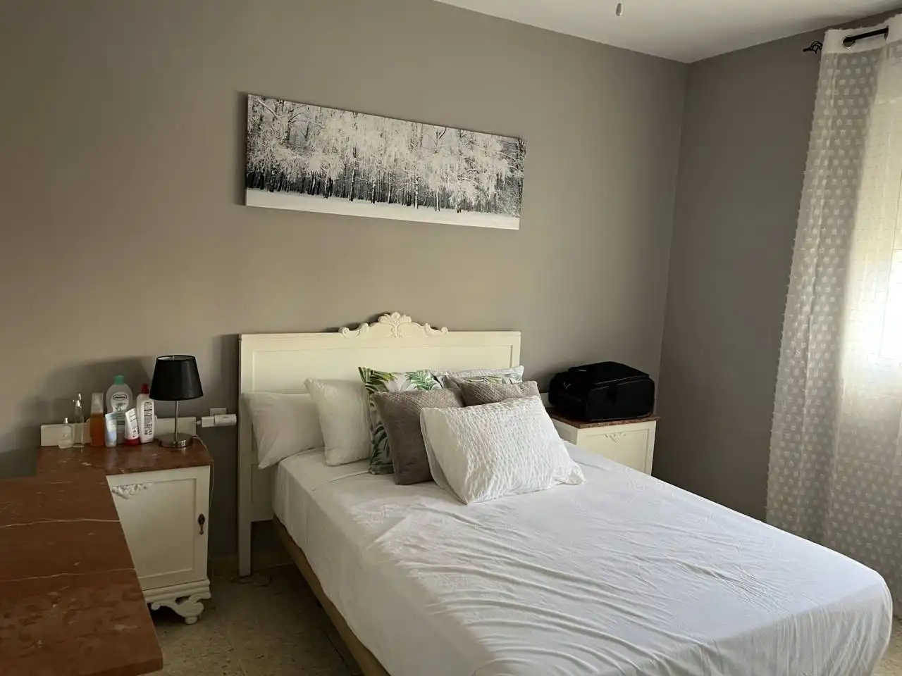 Bedroom of Flat for rent in Morón de la Frontera  with Air Conditioner, Furnished and Balcony