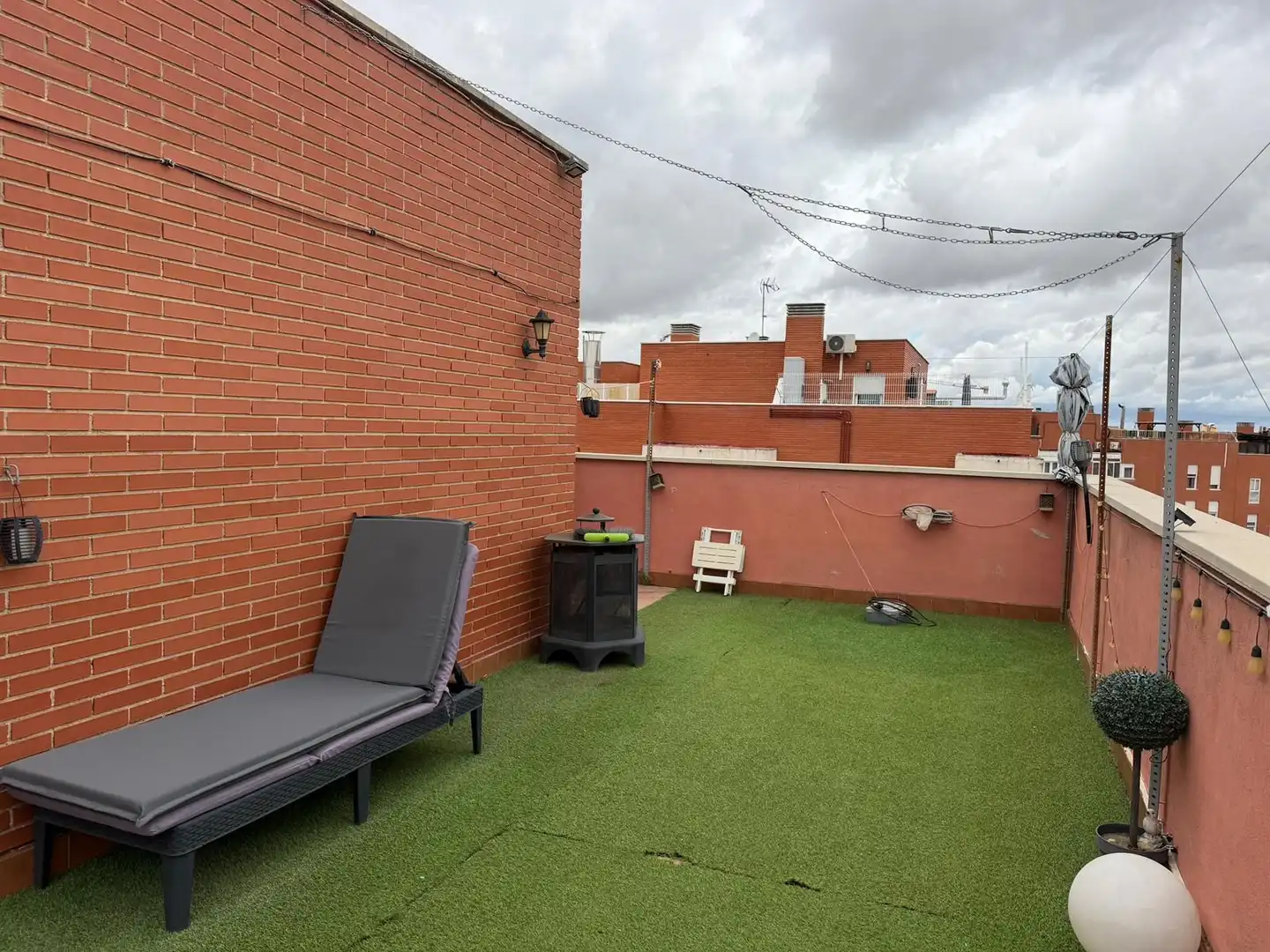 Terrace of Attic for sale in Arganda del Rey  with Air Conditioner, Heating and Private garden