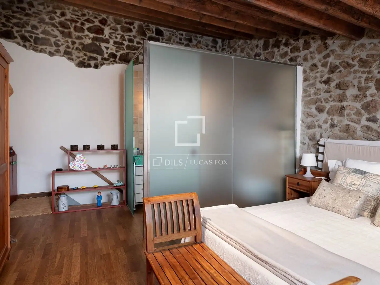 Habitación de Finca rústica en venta en Arbúcies con Aire acondicionado, Calefacción y Jardín privado