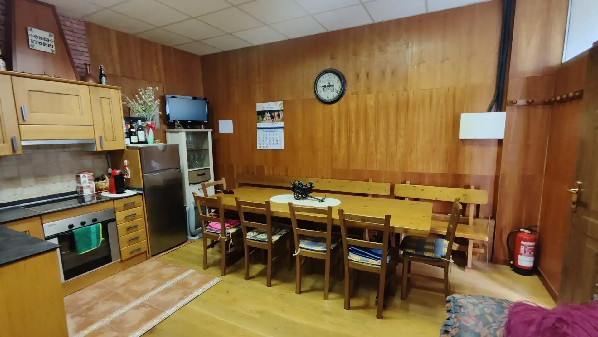 Comedor de Planta baja en venta en Salvatierra / Agurain con Parquet, Amueblado y Horno
