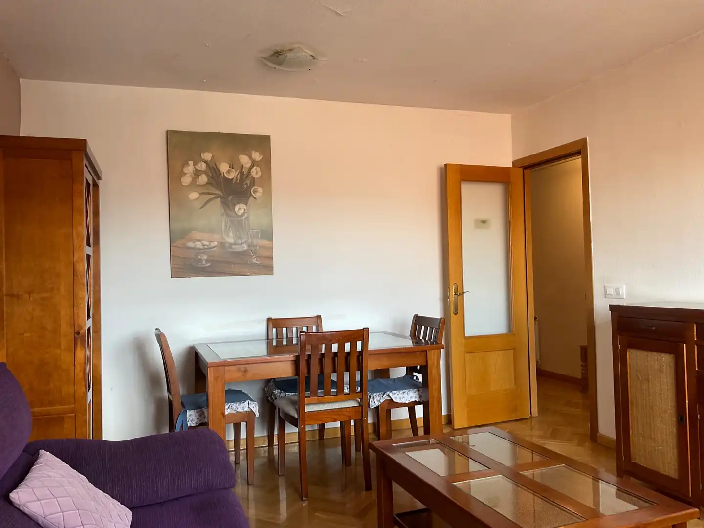Comedor de Piso de alquiler en Alcalá de Henares con Aire acondicionado, Calefacción y Parquet