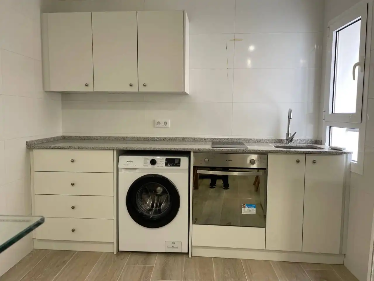 Kitchen of Houses for rent in Sa Pobla  with Air Conditioner, Terrace and Furnished