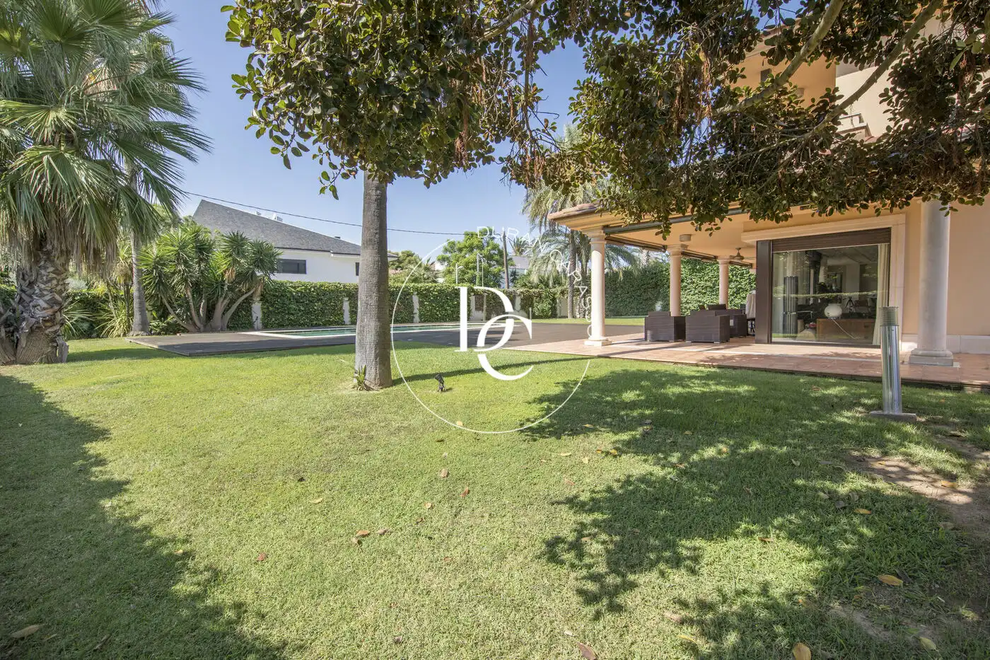 Jardí de Casa o xalet de lloguer en Sitges amb Aire condicionat, Calefacció i Jardí privat