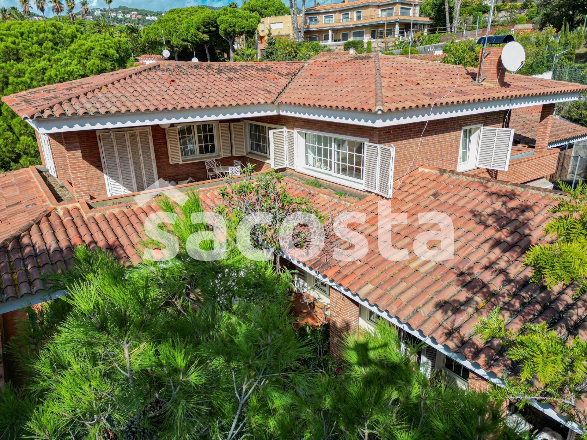 Exterior view of Houses for sale in Lloret de Mar  with Heating, Private garden and Parquet flooring