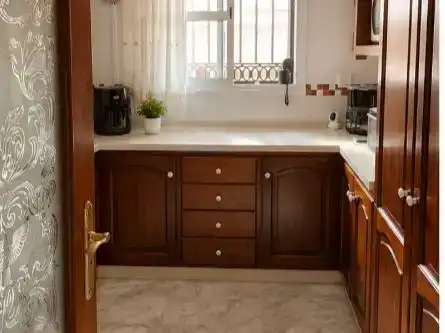 Cocina de Casa o chalet en venta en Mairena del Aljarafe con Aire acondicionado y Piscina