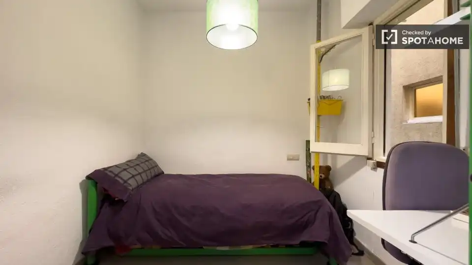 Habitación de Piso de alquiler en Barcelona con Aire acondicionado, Calefacción y Amueblado
