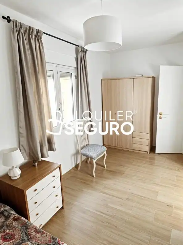 Bedroom of Flat for rent in El Puerto de Santa María  with Air Conditioner, Terrace and Furnished